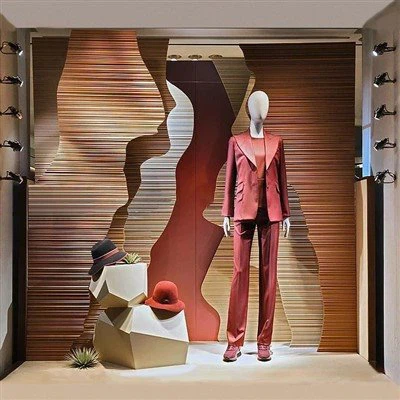 Fashion Clothing Window Display